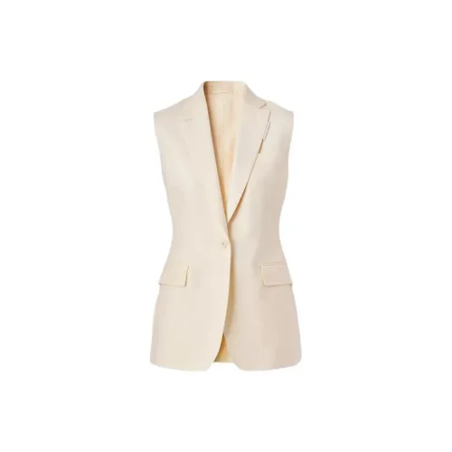 Burberry Jackets Women's Cheese Milk Beige