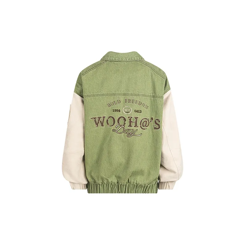 WooHa Loose Fit Denim Jacket Women's-3