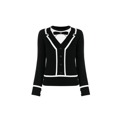 THOM BROWNE Cashmere Sweaters Women's Black