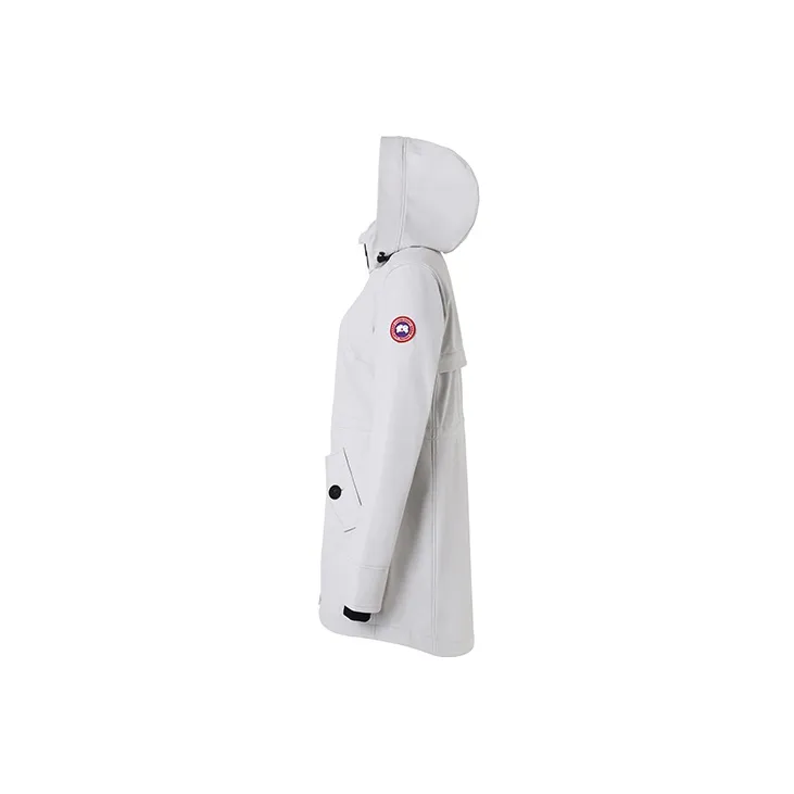 Canada Goose Trench Coat Women's Frost Gray-2