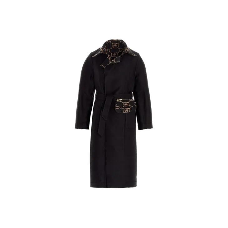 ALBERTA FERRETTI Coats Women's Black-2