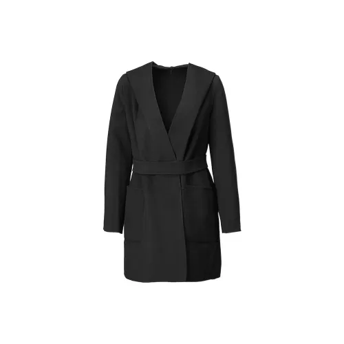 MaxMara Velvet Jackets Women's Black