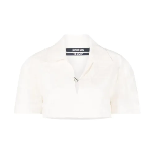 Jacquemus Crop Tops Women's White