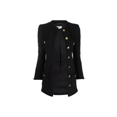 SAINT LAURENT Jackets Women's Black