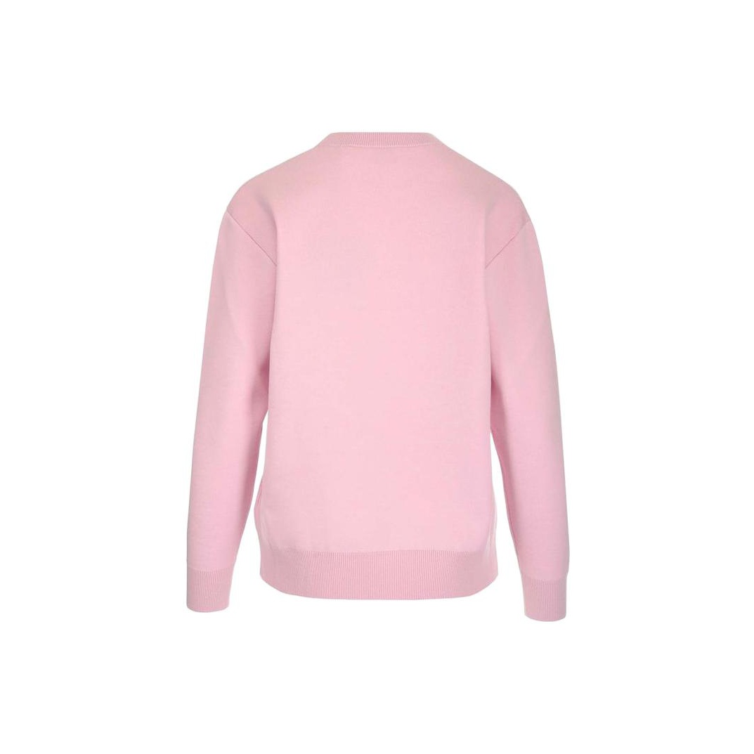 Burberry Womens Pink Logo Round Neck Pullover Sweater size offers S M