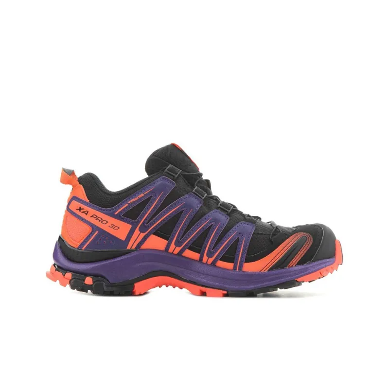 SALOMON XA PRO 3D Hiking / Trekking Shoes Women's Low-Top Black/Orange/Purple-1