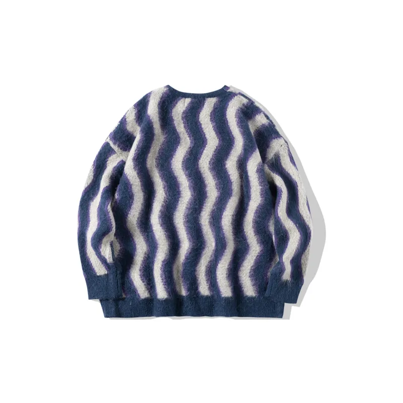 NECY Sweaters Women's Navy Blue-1