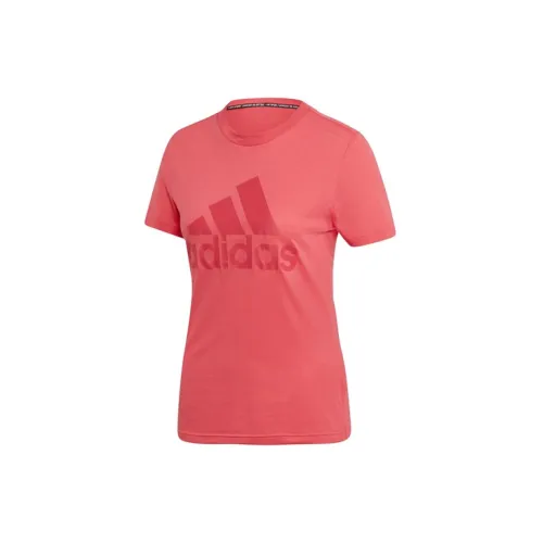 Adidas T-Shirts Women's Red