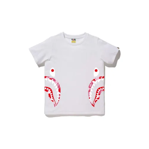 A BATHING APE Shark Series T-Shirts Women's