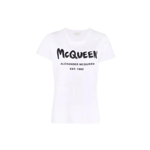 Alexander McQueen T-Shirts Women's White