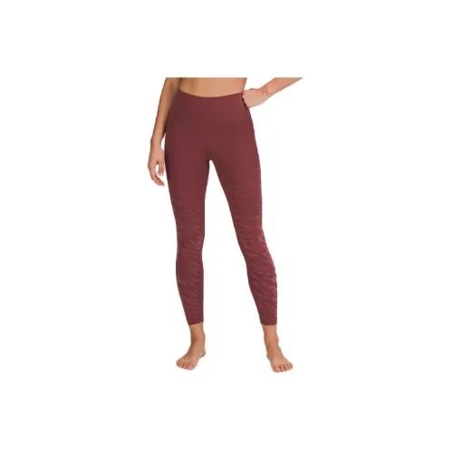 Lululemon Wunder Under Sports Pants Women's Smoke Red