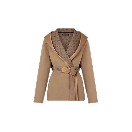 LOUIS VUITTON New Quarterly Products Of LV Coats Women's Pink-Brown