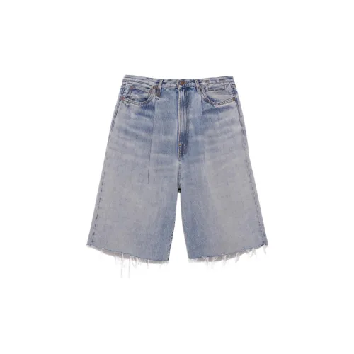 R13 Denim Shorts Women's Blue