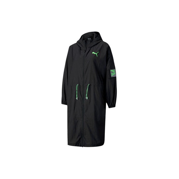 PUMA Trench Coats Women s Black POIZON