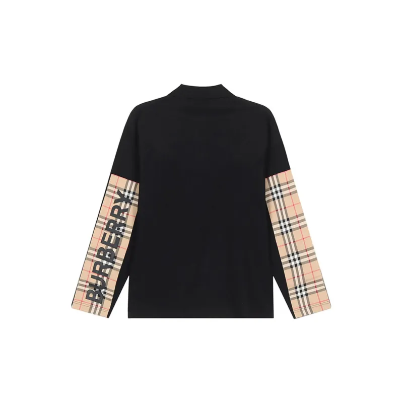 Burberry Polo Shirt Women's Black-1