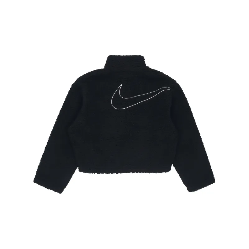 Nike Cropped Coats Women's Black-1