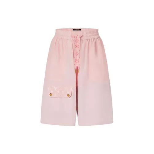 LOUIS VUITTON New Quarterly Products Of LV Beach Shorts Women's Pink