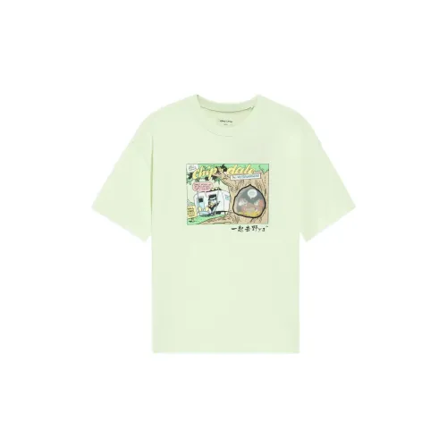 Disney X LINING Disney T-Shirts Women's Light Aqua Green