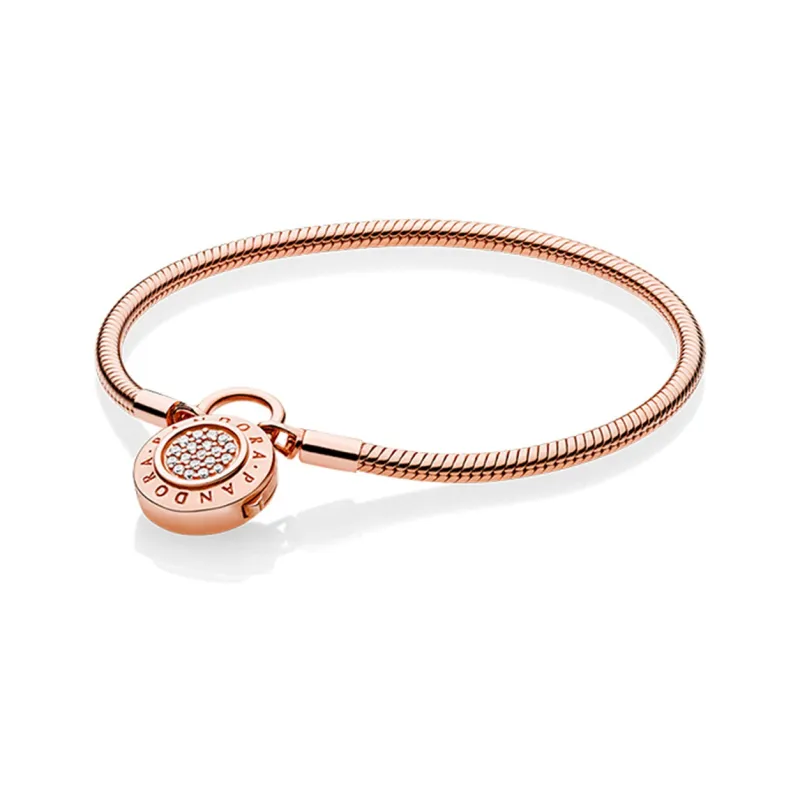 Pandora Bracelets Women's Rose Gold-0