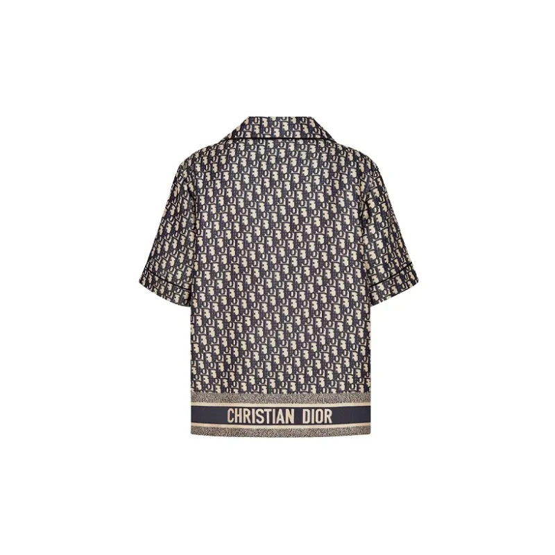 DIOR Quarterly New Products Shirts Women's Navy-1
