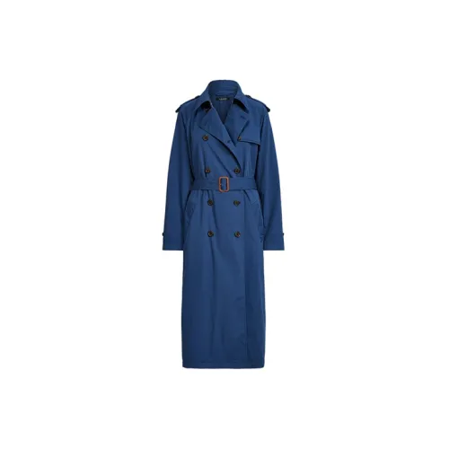 Polo Ralph Lauren Trench Coats Women's Blue