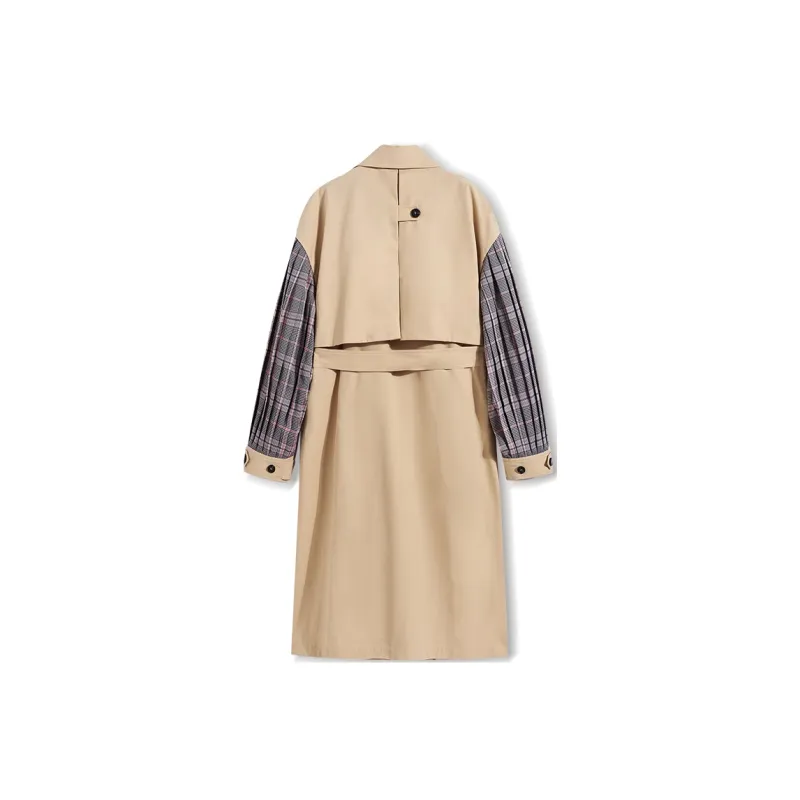 EPTISON WOMAN Trench Coats Women's Khaki-1