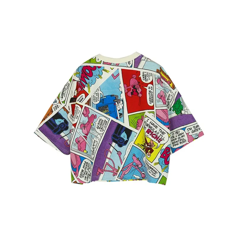 LALABOBO x PINK PANTHER T-Shirt Women's Purple-1