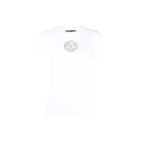 VERSACE JEANS COUTURE T-Shirts Women's White