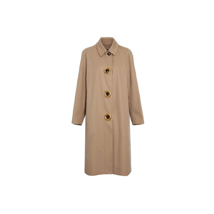 Burberry Trench Coat Women s Light Coffee Color 10