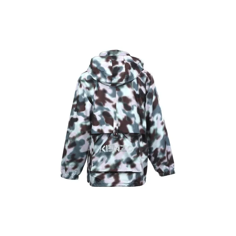 KENZO Logo print Oversized Jacket-1