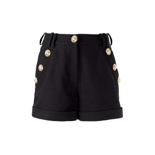 BALMAIN Casual Shorts Women's Black