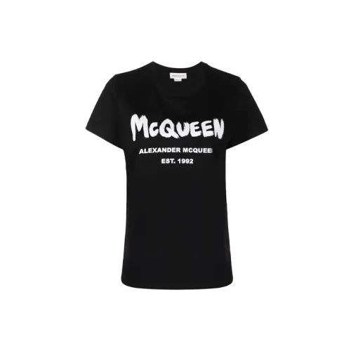 Alexander McQueen T-Shirts Women's Black