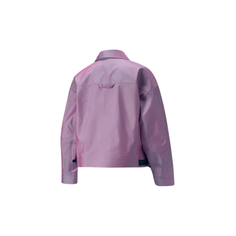 PUMA Pronounce X Woven Jacket Women's Violet-1