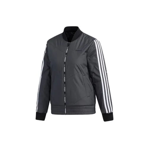 Adidas Neo Cropped Coats Women's Black