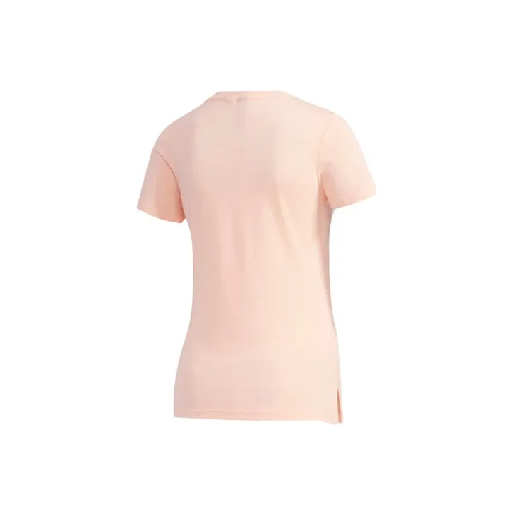 Adidas T Shirt Women's Hazy Coral Pink-1