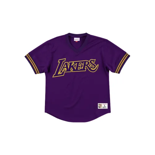 Mitchell Ness T-Shirts Women's Dark Purple