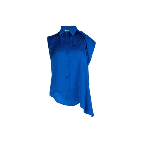 Balenciaga Shirts Women's Blue