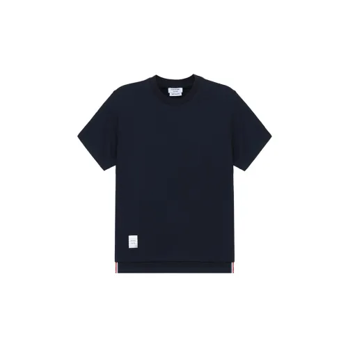 THOM BROWNE T-Shirts Women's Navy Blue