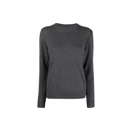 Maison Margiela Cashmere Sweaters Women's Dark Gray