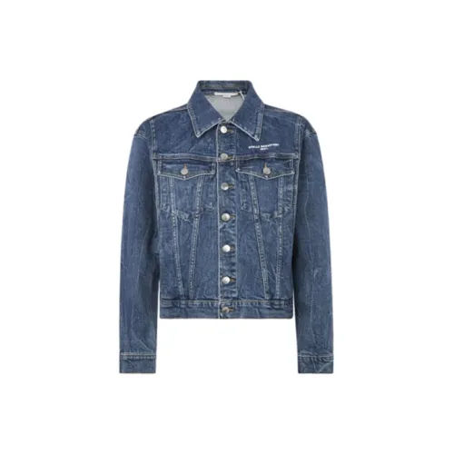 Stella McCartney Denim Jackets Women's Blue