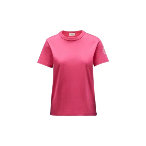 Moncler T-Shirts Women's Pink