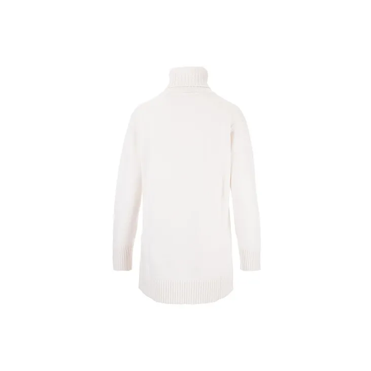MaxMara Loose Fit Sweater Women's White-1