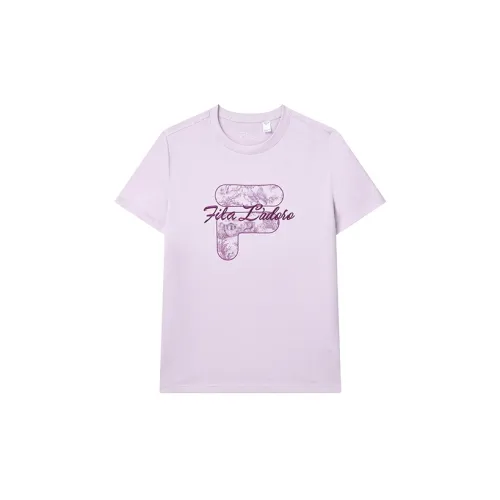 FILA T-Shirts Women's Light Plum Purple