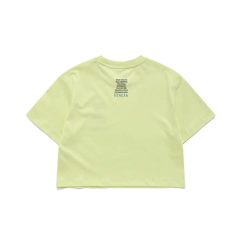 FILA T-Shirt Women's Khui Yellow-1