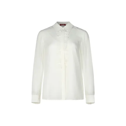 MaxMara Studio Shirts Women's White