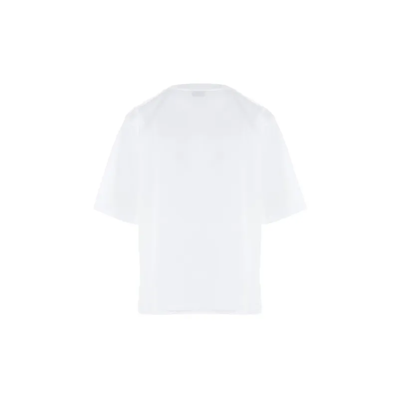SAINT LAURENT Logo print T shirt-1