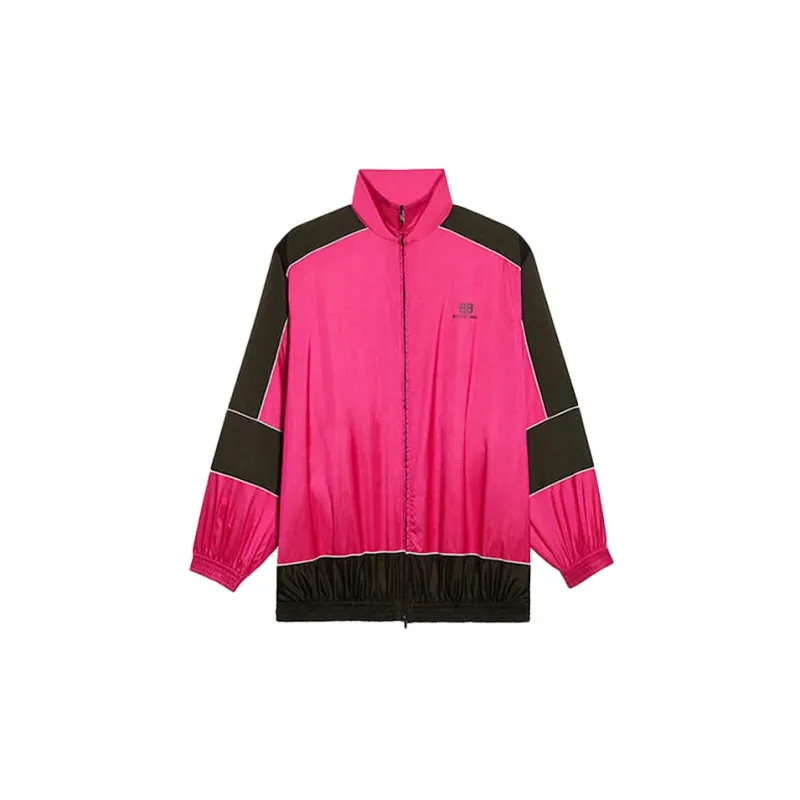 Balenciaga Jackets Coats Loose Fit Style Women's Pink-0