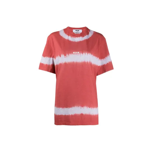 MSGM T-Shirts Women's Red