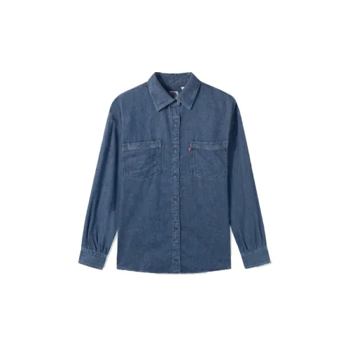 Levis Shirts Women's Blue