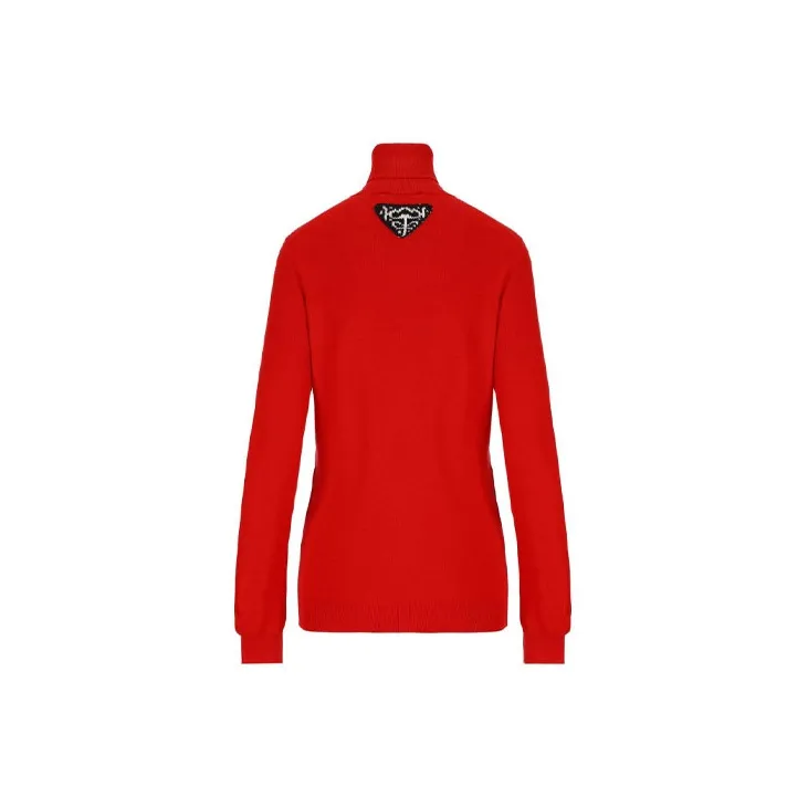 PRADA Slim Fit Sweater Women's Red-1